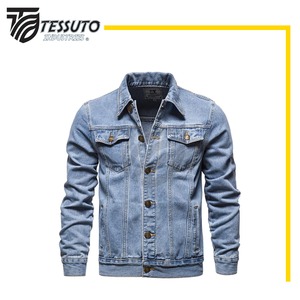 Vestes pour hommes Vestes en jean respirantes pour hommes Vestes en jean pour hommes de grande taille Fabriquées au Pakistan Logo et design personnalisés - Product Image 1