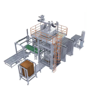 Sistema PLC de alta calidad, llenador FIBC automático, la mejor opción económica para bolsas grandes de papel, plástico y envases cosméticos en polvo - Product Image 3