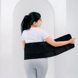Corsé de Algodón Elástico Nano Viral con Cinta de Goma para Mayor Soporte en Abdomen y Cintura, Antibacteriano, Lavable y de Rápida Absorción del Sudor - Product Image 4