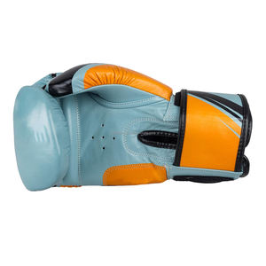 Guantes de Boxeo de Cuero de Alta Calidad, Duraderos, Transpirables, con Correa de Muñeca Ajustable, Diseño de Dedos Completos, Agarre Seguro para la Mano y la Muñeca - Product Image 3