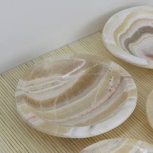 Cuenco de mármol de ónix natural, cuencos de ónix multicolores, juego de cuencos de ónix - Product Image 5