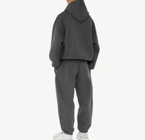 Conjunto Deportivo Unisex con Logotipo Bordado Personalizado, Felpa Gruesa 100% Algodón, Transpirable, Diseño 2 en 1 - Product Image 6