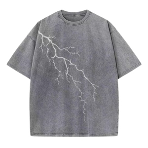 T-shirt lavé à l'acide bon marché personnalisé OEM pour hommes T-shirts en gros à bas prix T-shirts pour hommes avec le logo de l'entreprise - Product Image 5