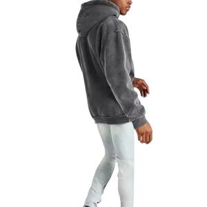 Fabricante de sudaderas con capucha personalizadas Ropa de hombre Peso pesado Algodón Oversized Faded Hoodie Blank Vintage Acid Wash Zip up Hoodies 2025 - Product Image 2