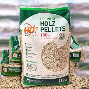 Vente en gros 100% granulés de bois certifiés Enplus A1 6mm Briquette de bois de chauffage fabriqué à partir de bois d'épinette, de sapin et de pin - Product Image 1