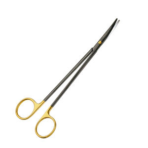 Ciseaux Metzenbaum 7 pouces demi-or noir plaqué acier inoxydable hôpital manuel utilisé ciseaux dans différentes tailles prix - Product Image 2