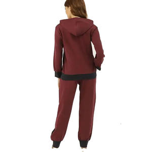 Survêtements sur mesure pour femmes Sweat à capuche en coton de haute qualité avec votre propre logo imprimé - Product Image 2