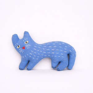 Anime <b>Plush</b> Toys Super Soft Polyester <b>Cat</b> with Embroidery Figural Stitched Design for Anniversary Gift - Product Image 1