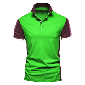 Luxury Men's for <b>Polo</b> <b>Shirts</b> with Embroidered Golf Brand Logo Casual <b>Striped</b> Design Short-sleeved Knitted Fabric Print Sale - Product Image 5