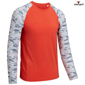Mejor diseño de calidad superior de manga larga camisas de pesca de secado rápido y cómodo de talla grande disponible para la venta - Product Image 3