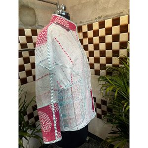 เสื้อแจ็คเก็ตคันธา คอจีน ผ้าทอแบบควิลท์ทันสมัย สำหรับมืออาชีพ สวมใส่สบายๆ ได้หลากหลายโอกาสในฤดูใบไม้ร่วง บุด้วยใยฝ้าย - Product Image 5