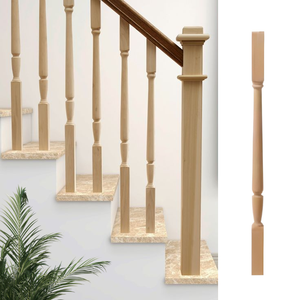 Piezas de escalera de álamo de madera maciza Premium 2005P, tamaño ajustable, duradero, ecológico con aplicación de múltiples opciones - Product Image 6