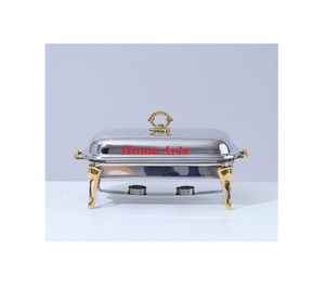 ชุด2ขนาดและรูปทรงอาหารจานร้อนจัดเลี้ยงอาหารจานร้อนจัดบุฟเฟ่ต์ทำจากสเตนเลสสตีลดีไซน์สุดหรู - Product Image 5