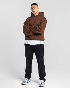 Sudadera con Capucha Unisex Extra Grande 100% Algodón para Invierno |   Sudadera Holgada Lisa con Estampado Personalizado - Product Image 5