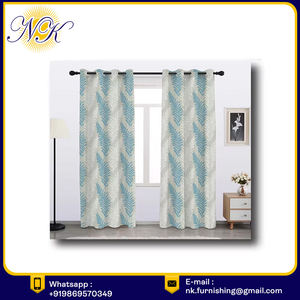 Best Price Multi-Layer Leaf Pattern Designer Woven <b>Curtain</b> Vibrant Printed Polyester Fabric for Sustainable Home Use Modern - Product Image 2