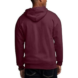 Vente en gros ODM/OEM de sweats à capuche hommes taille Puls fermeture éclair complète sweats à capuche avec logo imprimé personnalisé - Product Image 4