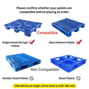 PS3300SE-2M Stacker Semi-elettrico per Pallet, capacità di 3300 libbre, 78 altezza di sollevamento - Product Image 4