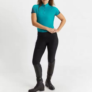 Camisa Elegante para Mujer para Montar a Caballo, Corte Ajustado y Transpirable, Diseño Sólido en un Atractivo Color Liso - Product Image 5