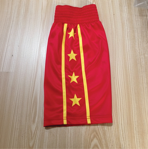 Shorts de football en coton avec logo brodé personnalisé, poche zippée, unisexe, shorts de rugby en coton - Product Image 5