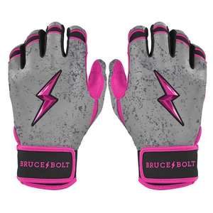 Gants de frappe de baseball de qualité supérieure tendance en gros, respirants, logo personnalisé, polyester/coton, boucle auto-agrippante, main droite, adulte - Product Image 1