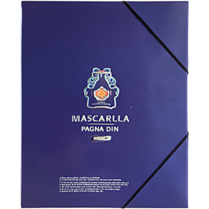 Blue Polypropylene <b>A4</b> File <b>Folder</b>-Eckspanner PAGNA DIN - Product Image 3