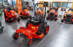 Tondeuse à gazon ZD1211-3-60 Kubota 4 temps à 2 temps lame en acier pour gazon essence électrique sans fil industriel pour le bricolage d'occasion - Product Image 3