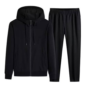 High Quality Men's Tracksuit Breathable Fleece Jogging Wear 100% Cotton Customizable Logo for Winter Hot Sale Casual Use - Product Image 5