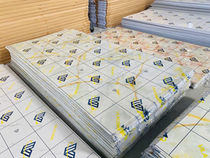 Modern PVC Marble Wall <b>Panels</b> Household Use UV Soundproof Fireproof Waterproof Lifetime Warranty Wholesale Vietnam Apartments - Product Image 3