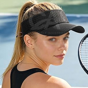 หมวกกันแดดโพลีเอสเตอร์ 100% น้ำหนักเบา สำหรับกีฬากลางแจ้ง ขายส่ง หมวกกันแดดโพลีเอสเตอร์สำหรับฤดูร้อน - Product Image 2