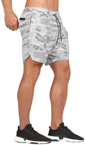 Hot New Design OEM Sporty Pattern 4 Way Stretch Quick Dry Breathable Workout Gym <b>Shorts</b> for <b>Men</b> - Product Image 5