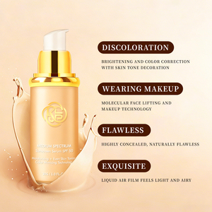 Base <span class=keywords><strong>de</strong></span> <span class=keywords><strong>Maquillaje</strong></span> 4 en 1 - Espectro Ligero, Base <span class=keywords><strong>de</strong></span> <span class=keywords><strong>Maquillaje</strong></span> Líquida 4 en 1 con SPF 50+, Corrector, <span class=keywords><strong>Maquillaje</strong></span> Ligero - Product Image 5
