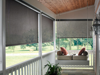 Meilleures stores enrouleurs 100 % polyester écologiques à motif rayé moderne pour maison, bureau et fenêtre française – Élégance et luminosité
