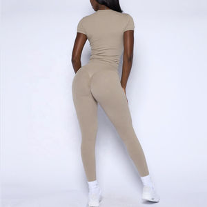 Leggings de yoga taille haute pour femmes Pantalons de jogging à séchage rapide et de style personnalisé du Pakistan Prix de gros - Product Image 6