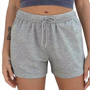 Pantalones Cortos Deportivos Personalizados al por Mayor, 100% Algodón, de Secado Rápido y Transpirables, con Logotipo Personalizado, para Entrenamiento de Verano, Cintura Alta con Cordón Ajustable - Product Image 5