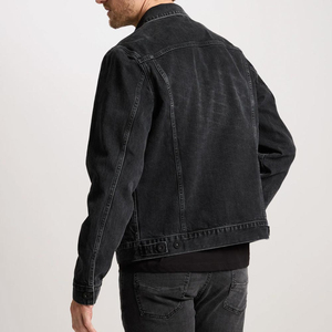 Best Style <b>Denim</b> Winter Jacket Regular Size High Quality Men's Jacket Breathable Front Logo Customizable Made in Good <b>Material</b> - Product Image 2