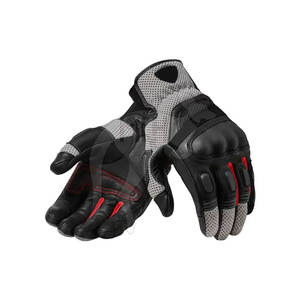 Guantes de moto de protección de mano de dedo completo de cuero suave Guantes de carreras de motos transpirables - Product Image 1
