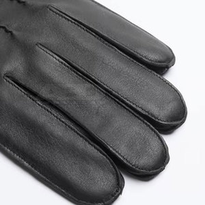OEM Nouvel arrivage de gants d'hiver en cuir pur tendance Gants d'hiver en cuir de mouton les plus vendus - Product Image 6