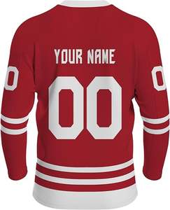 Le plus populaire concevez votre propre logo uniforme de hockey sur glace grande taille pour adulte - Product Image 2