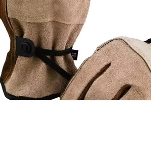 Guantes de Trabajo Industriales Resistentes, Transpirables y Ecológicos, Lisos, para Mecánicos, Anti-Corte, Anti-Vibración, Antideslizantes, Hechos de Cuero - Product Image 6