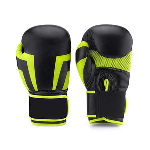 2025 nouveauté Logo personnalisable gants de boxe meilleure conception en cuir PU pour la compétition de combat au pied Service OEM - Product Image 1