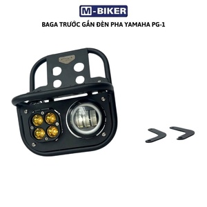Phare LED MBIKER Yamaha PG-1 de haute qualité, 12 volts, support avant, certifié NHT pour motos - Product Image 4