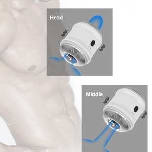 10 Modes de Vibration Vibrant Avion Coupe 3D Texturé Silicone Mâle Mains Libres Masturbateur pour Hommes - Product Image 6