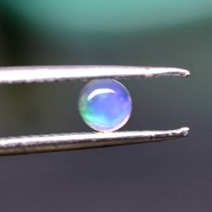 Multi Opale éthiopienne 3mm 4mm 5mm 6mm 7mm 8mm Pierre précieuse ronde Multi Flashy Cabochon fait main Taille calibrée pour la fabrication de bijoux - Product Image 5