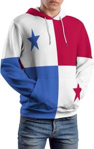 Vente en gros personnalisable OEM sweats à capuche surdimensionnés pour hommes 100% coton hiver chaud respirant sweat à capuche imprimé par sublimation coloré - Product Image 5