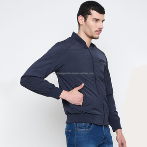 Nardon Apparel Blank Wholesale High Street Fleece Stand Collar Front Logo Breathable <b>Zip</b>-<b>Up</b> <b>Jacket</b> - Product Image 3