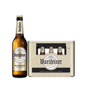 Bière allemande Warsteiner Premium Pilsener, 20 x 0,5L, caisse réutilisable de 10 litres, 260 unités au total, brasserie bavaroise de 260 ans, depuis 1753 - Product Image 5