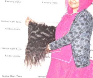 2025 cheveux indiens Remy d'apparence naturelle cuticule humaine vierge crue alignée frontale non traitée ondulée douce et profonde et styles d'eau à vendre - Product Image 4