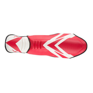 Protège-tibias de boxe de dernière conception de fabrication professionnelle Logo personnalisé vente en gros d'équipement d'entraînement EVA PU protège-tibia - Product Image 4