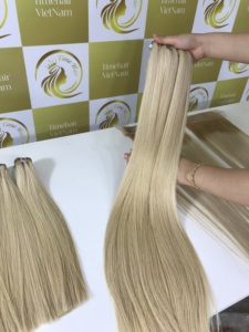 Extensiones de cabello humano virgen Natural sin procesar de calidad superior 100% trama de lujo Bonestraight suelta onda profunda todos los colores precio al por mayor - Product Image 6