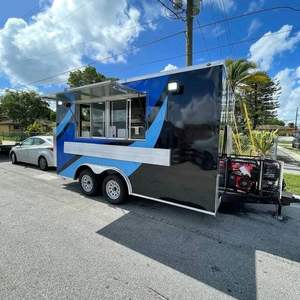 Camions de nourriture mobiles de qualité supérieure modèle d'essence prix d'usine cuisine commerciale prête pour une livraison rapide acheter maintenant disponible. - Product Image 2